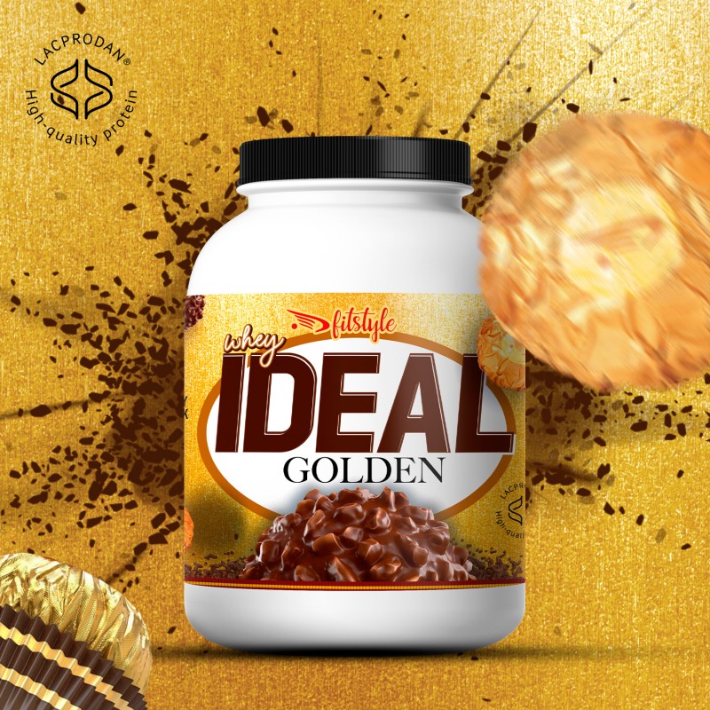 Ideal Whey Golden: Proteína de suero 100% Arla con lactasa