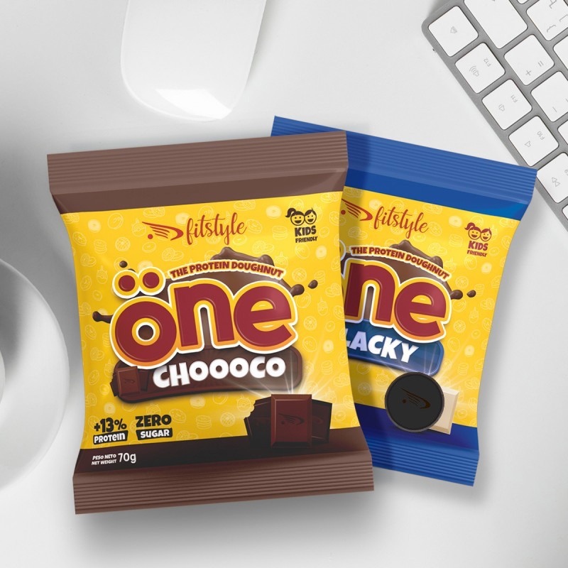 ÖNE: Dónut proteico pack de 4. Apto para toda la familia