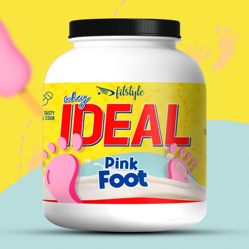 Ideal Whey Pink Foot: Proteína de suero 100% Arla